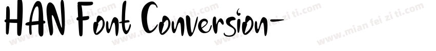 HAN Font Conversion字体转换
